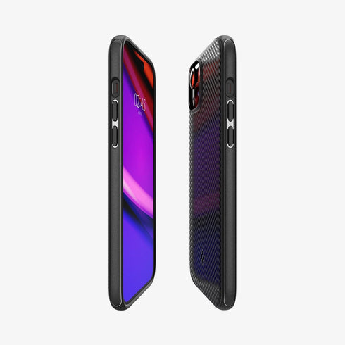 ACS06597 - iPhone 15 Pro Max Case Mag Armor (MagFit) in matte black showing the back